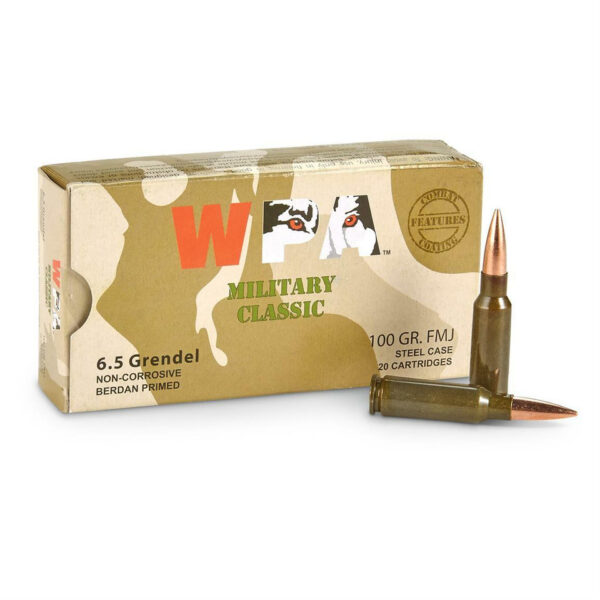 6.5 Grendel Wolf Military Classic 500 Rounds For Sale - Image 2